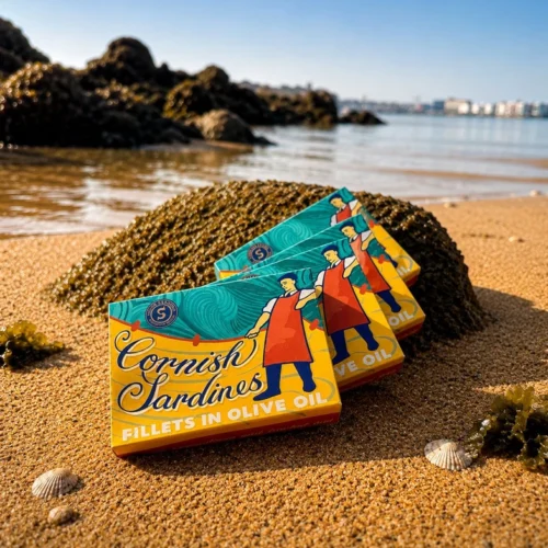 4 cans of Cornish Sardines